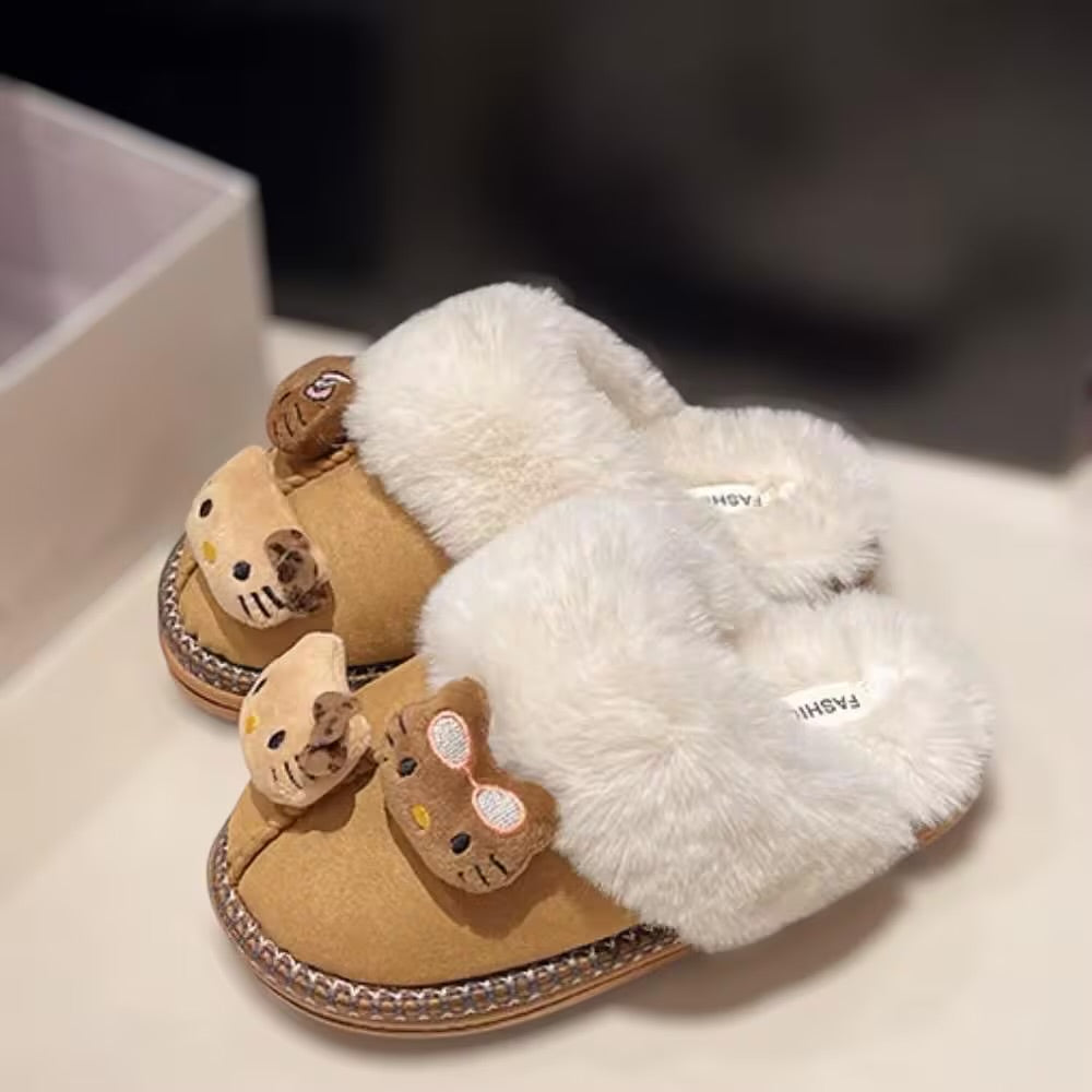 Homezy Hellokitty slippers hazelnut